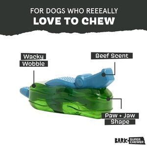 Crocness Monster Super Chewer Dog Toy NWT